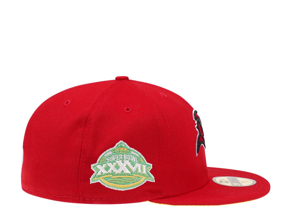 New Era Tampa Bay Buccaneers Citruspop Patch Super Bowl XXXVII 59fifty Fitted Casquette