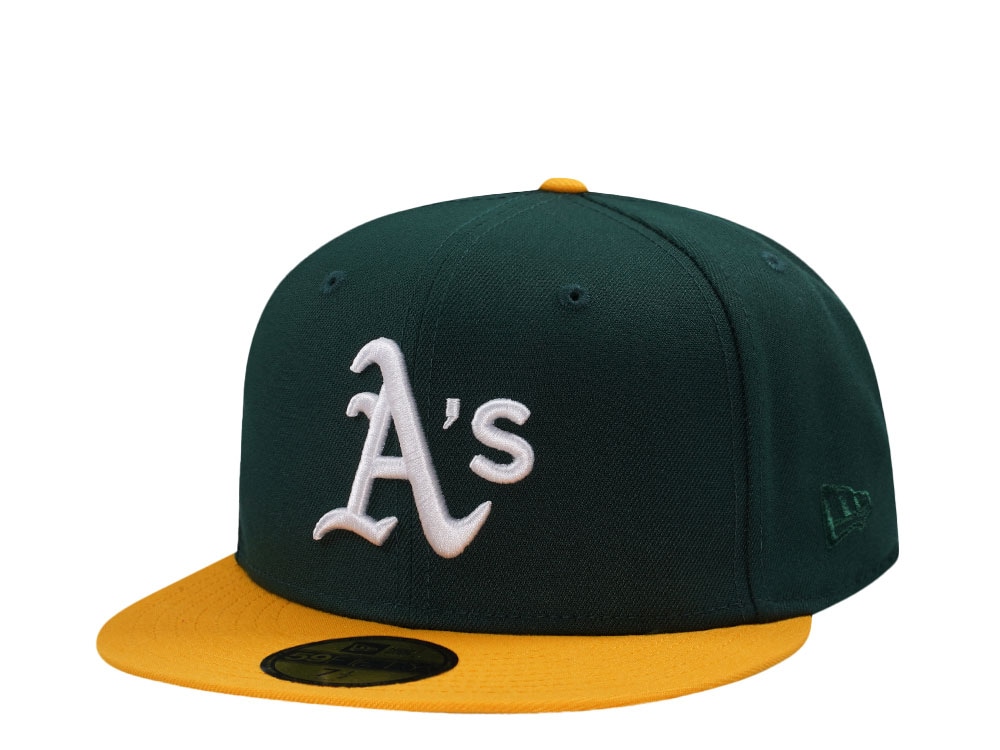 New Era Oakland Athletics Green Two Tone Edition 59Fifty Fitted Casquette