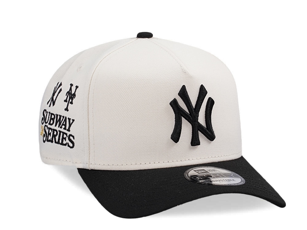 New Era New York Yankees Subway Series Chrome Two Tone Edition 9Forty A Frame Snapback Casquette