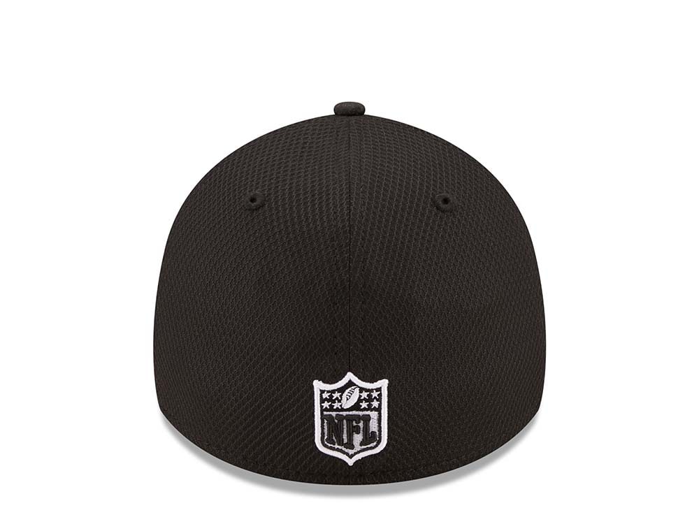 New Era Green Bay Packers Black 39Thirty Stretch Casquette