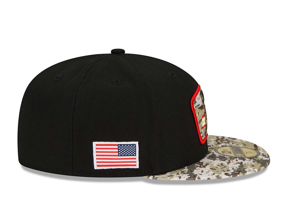 New Era Kansas City Chiefs Salute to Service 21 59Fifty Fitted Casquette