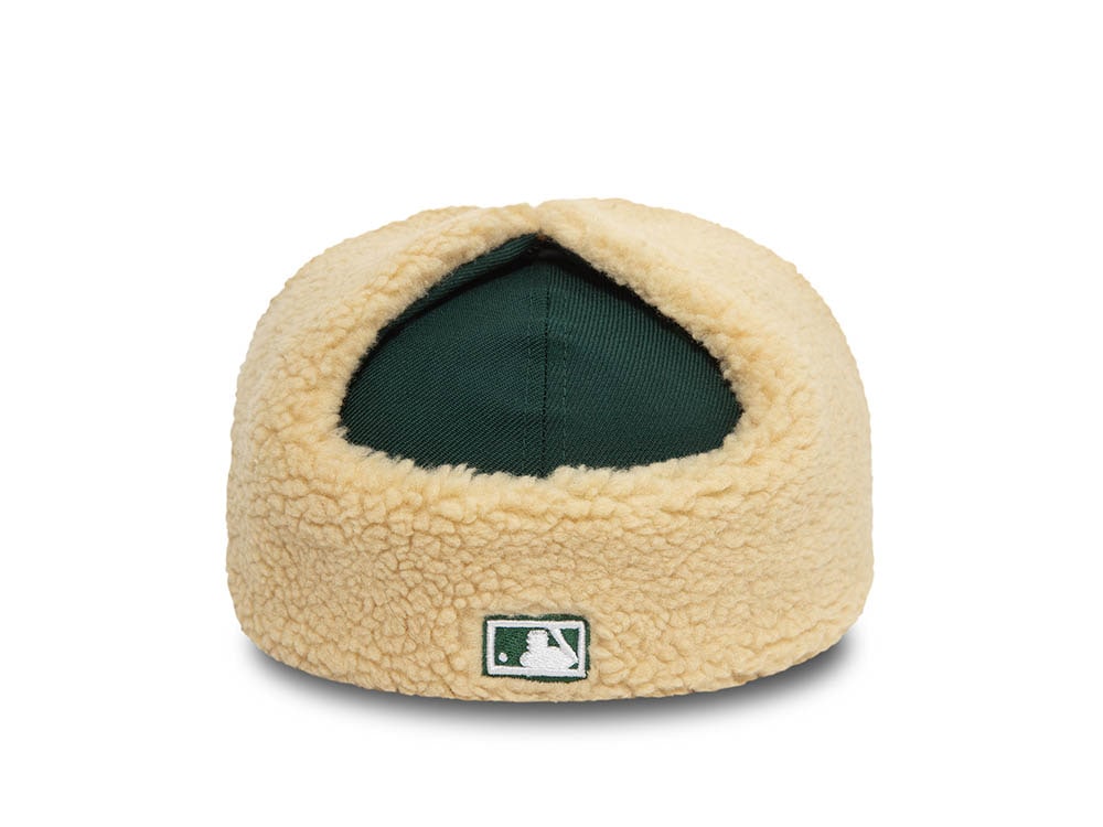 New Era Oakland Athletics World Series Edition Green 59Fifty Dogear Fitted Casquette