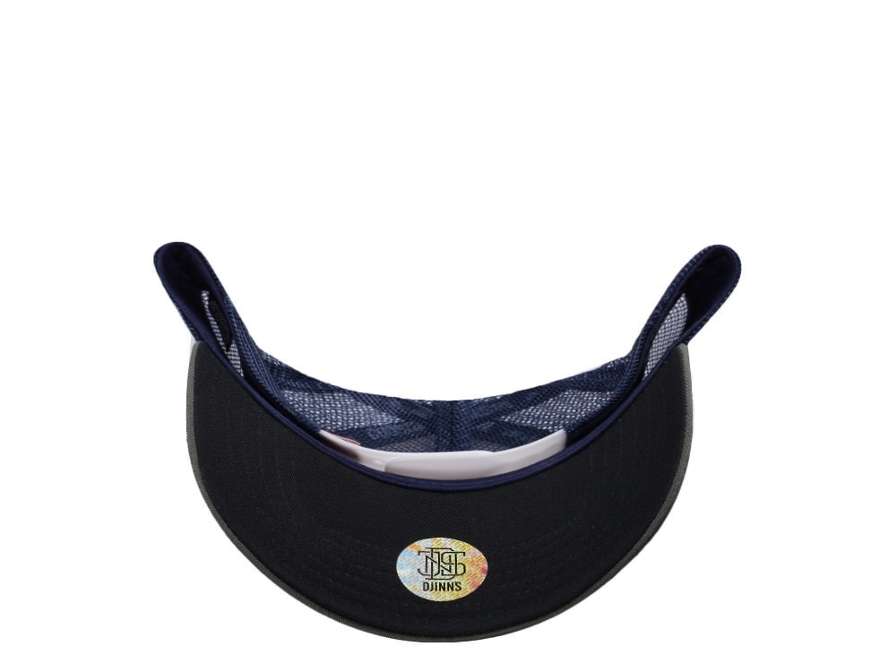 Djinns HFT Oysters and Beer White Coastal Edition Trucker Snapback Casquette