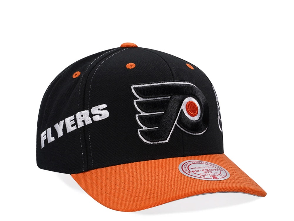 Mitchell & Ness Philadelphia Flyers Vintage Logo Pro Crown Fit Snapback Casquette
