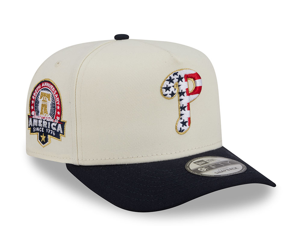 New Era Philadelphia Phillies America 250th Anniversary Edition 9Fifty A Frame Snapback Casquette