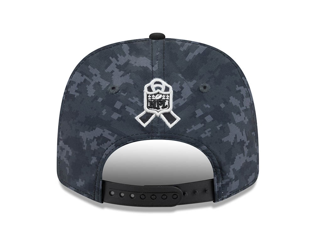 New Era San Francisco 49ers NFL Salute to Service 2026 Digi Camo Black 9Seventy Stretch Snapback Casquette