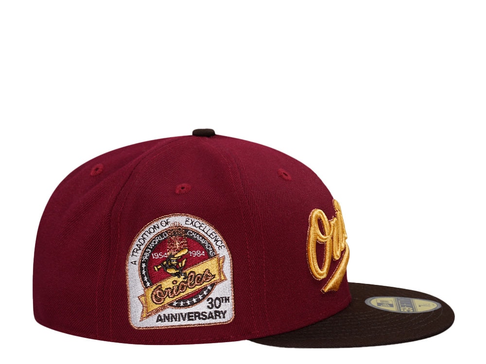 New Era Baltimore Orioles 30th Anniversary Prime Two Tone Edition 59Fifty Fitted Casquette