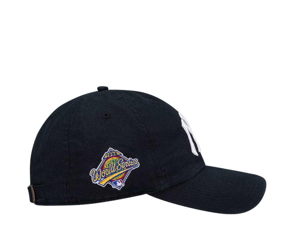 47Brand New York Yankees World Series 1996 Black Clean Up Strapback Casquette