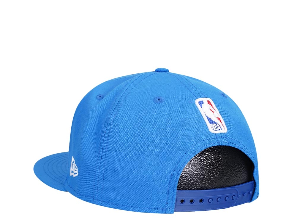 New Era Dallas Mavericks Blue Script Logo Edition 9Fifty Snapback Casquette
