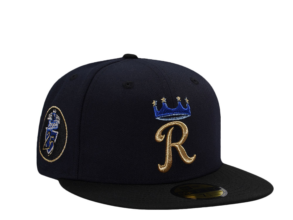 New Era Kansas City Royals 25th Anniversary Navy Two Tone Edition 59Fifty Fitted Casquette