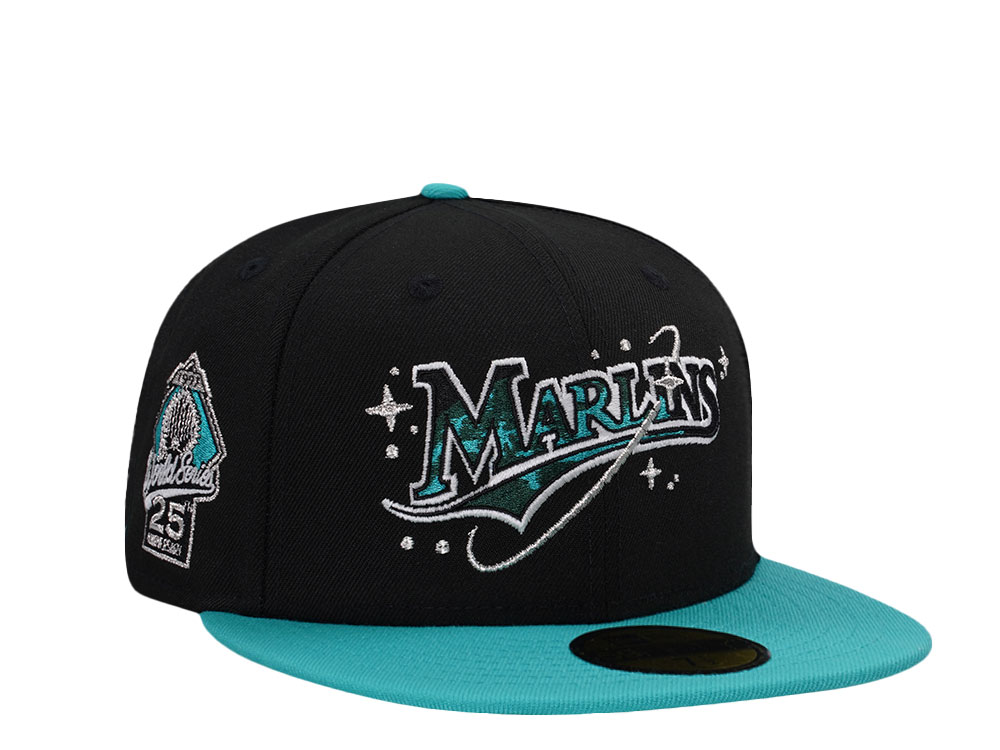 New Era Florida Marlins World Series 1997 Anniversary Glow Two Tone Edition 59Fifty Fitted Casquette