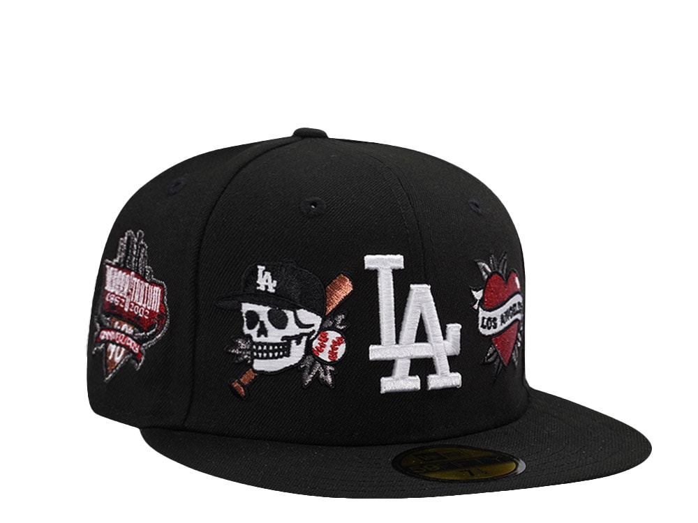 New Era Los Angeles Dodgers 40th Anniversary Tattoo Black Prime Edition 59Fifty Fitted Casquette