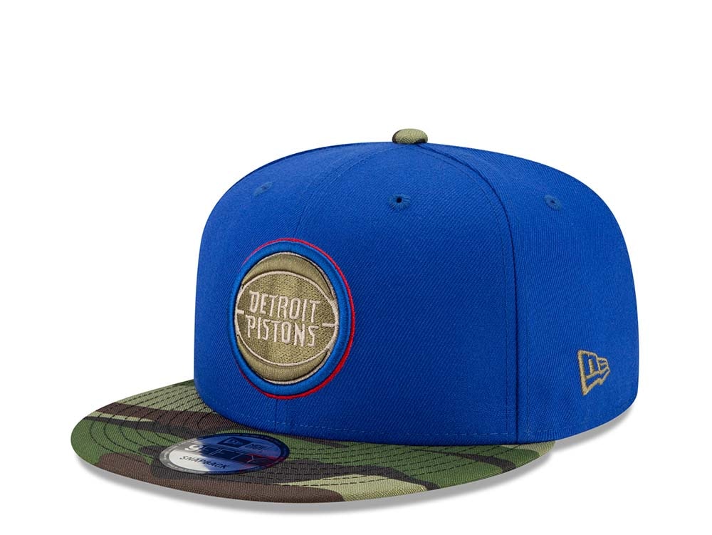 New Era Detroit Pistons NBA All Star Game 2021 Camo Edition 9Fifty Snapback Casquette