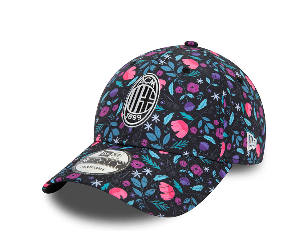New Era AC Milan Floral 9Forty Strapback Casquette