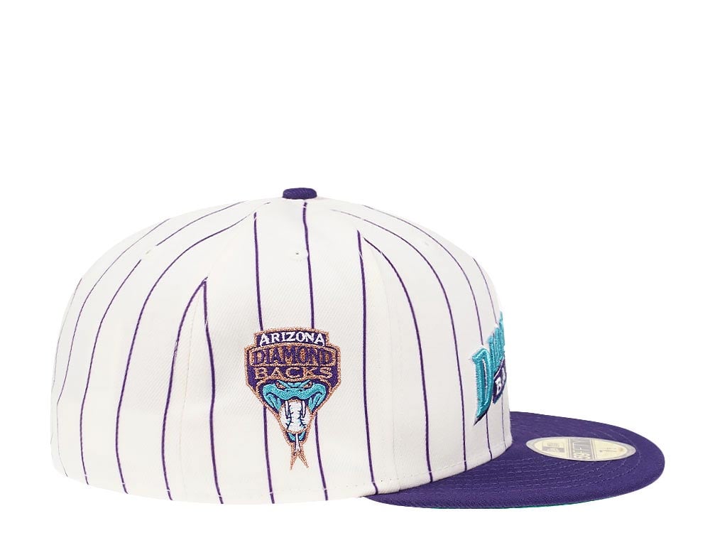 New Era Arizona Diamondbacks Jersey Patch Pinstripe Heroes Elite Edition 59Fifty Fitted Casquette