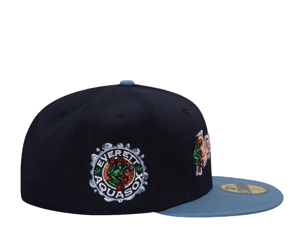 New Era Everett Aquasox Navy Two Tone Edition 59Fifty Fitted Casquette