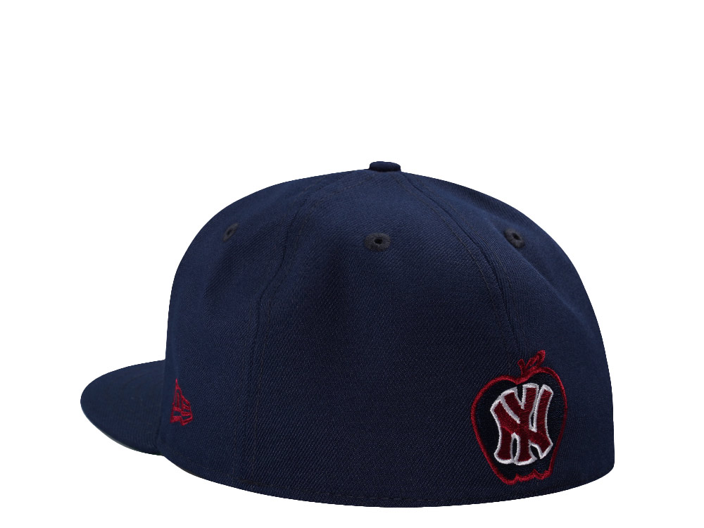 New Era New York Knicks 35th NBA Anniversary Navy Prime Edition 59Fifty Fitted Casquette