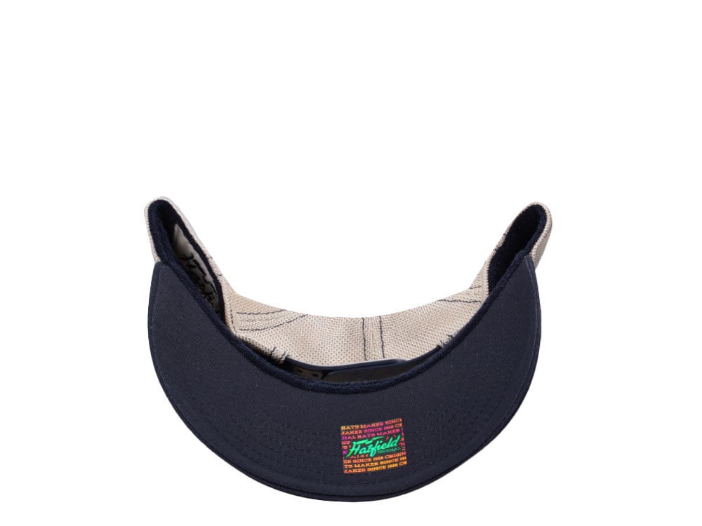Hatfield Truck Orange Ivory Trucker Snapback Casquette