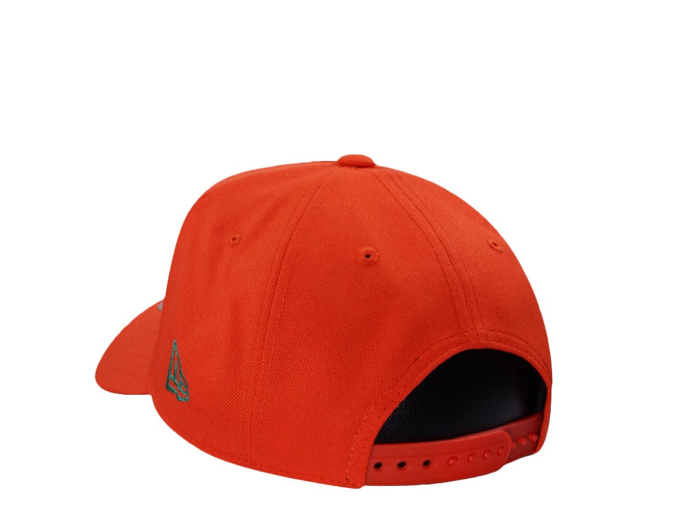 New Era Anaheim Ducks 10th Anniversary Orange Prime Edition 9Forty A Frame Snapback Casquette