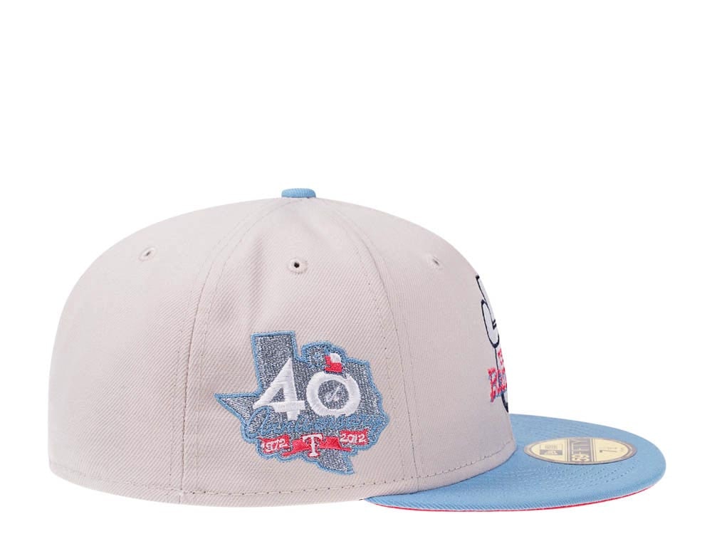 New Era Texas Rangers 40th Anniversary Iced Lava Edition 59Fifty Fitted Casquette