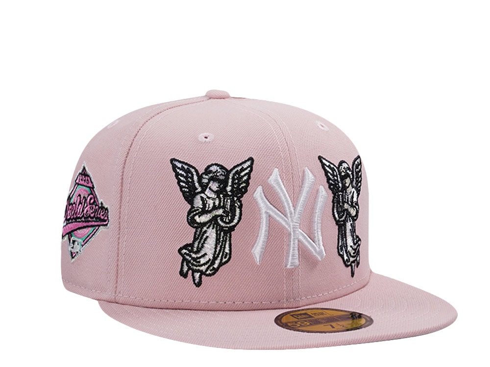 New Era New York Yankees World Series 1996 Angel Pink Rouge Prime Edition 59Fifty Fitted Casquette