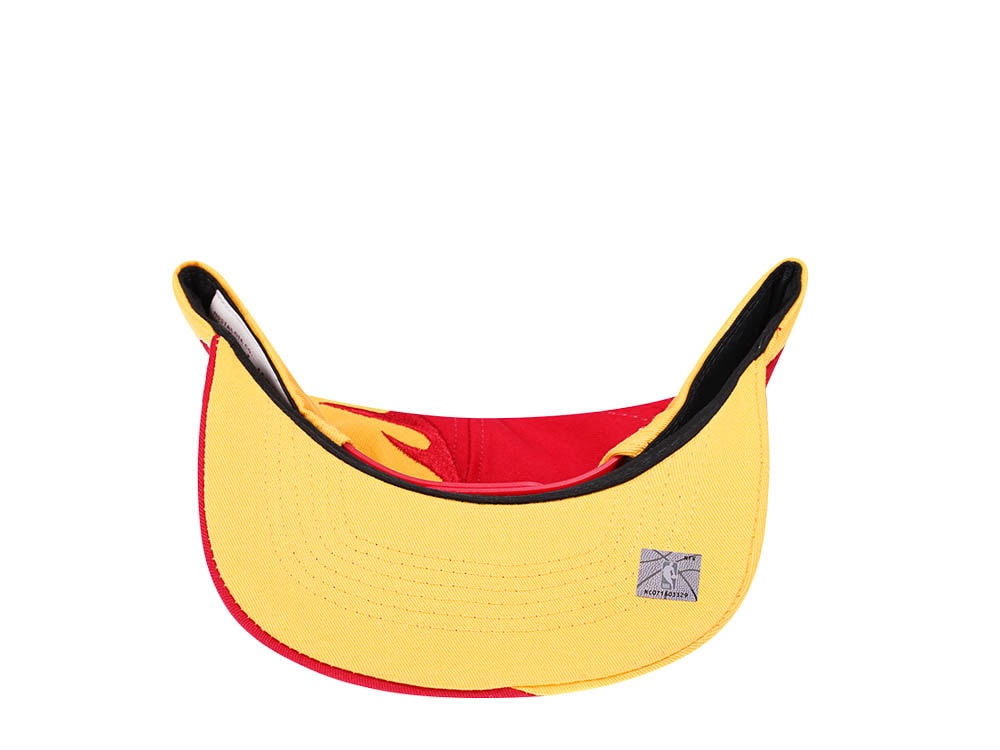 Mitchell & Ness Houston Rockets NBA Spiral Deadstock Hardwood Classic Snapback Casquette
