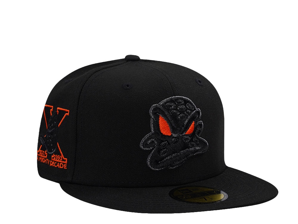 New Era Anaheim Ducks 10th Anniversary Blackout Prime Edition 59Fifty Fitted Casquette