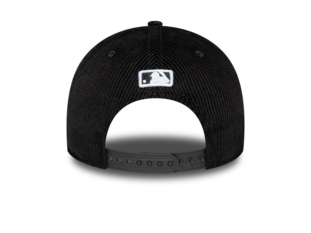 New Era New York Yankees Black Cord 9Forty M Crown Snapback Casquette