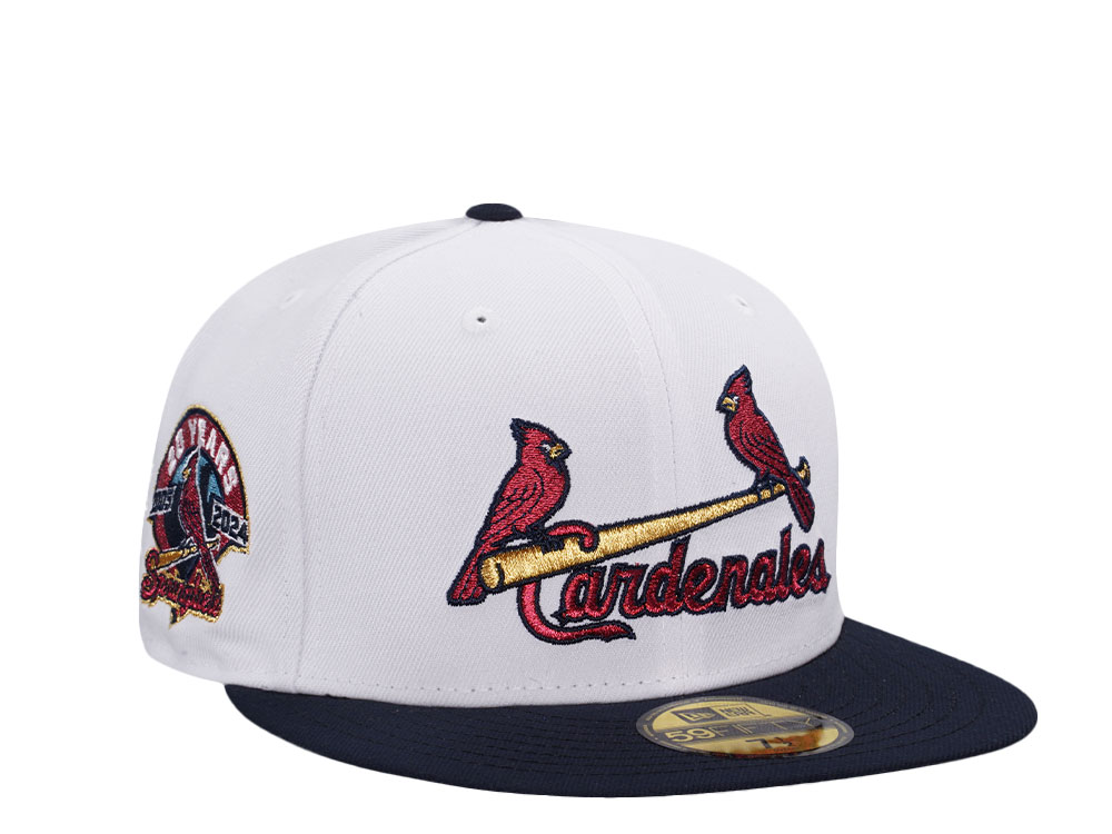 New Era Springfield Cardinals 20 Years Metallic Throwback Two Tone Edition 59Fifty Fitted Casquette