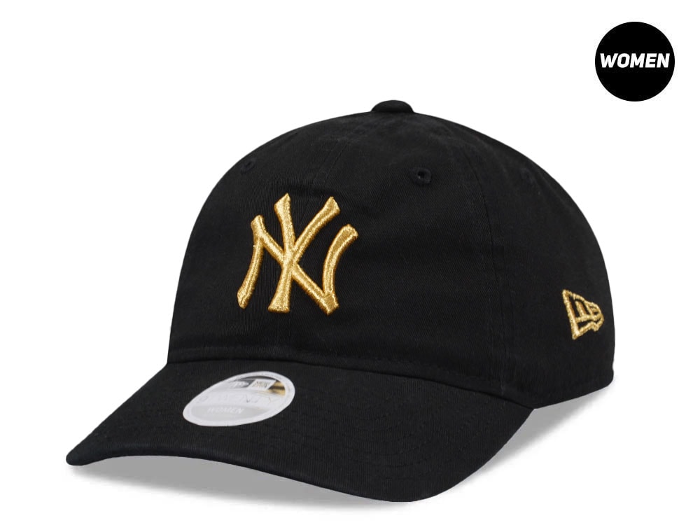 New Era New York Yankees Metallic Gold Womens 9Twenty Strapback Casquette