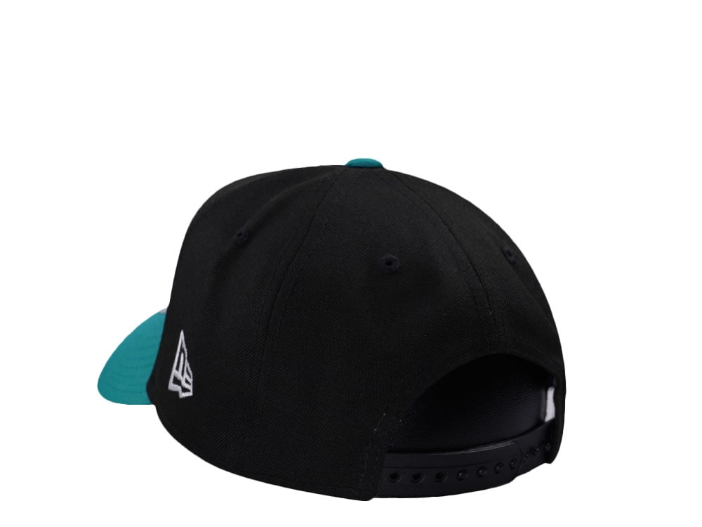 New Era Philadelphia Eagles 75th Anniversary Black Two Tone Edition 9Forty A Frame Snapback Casquette