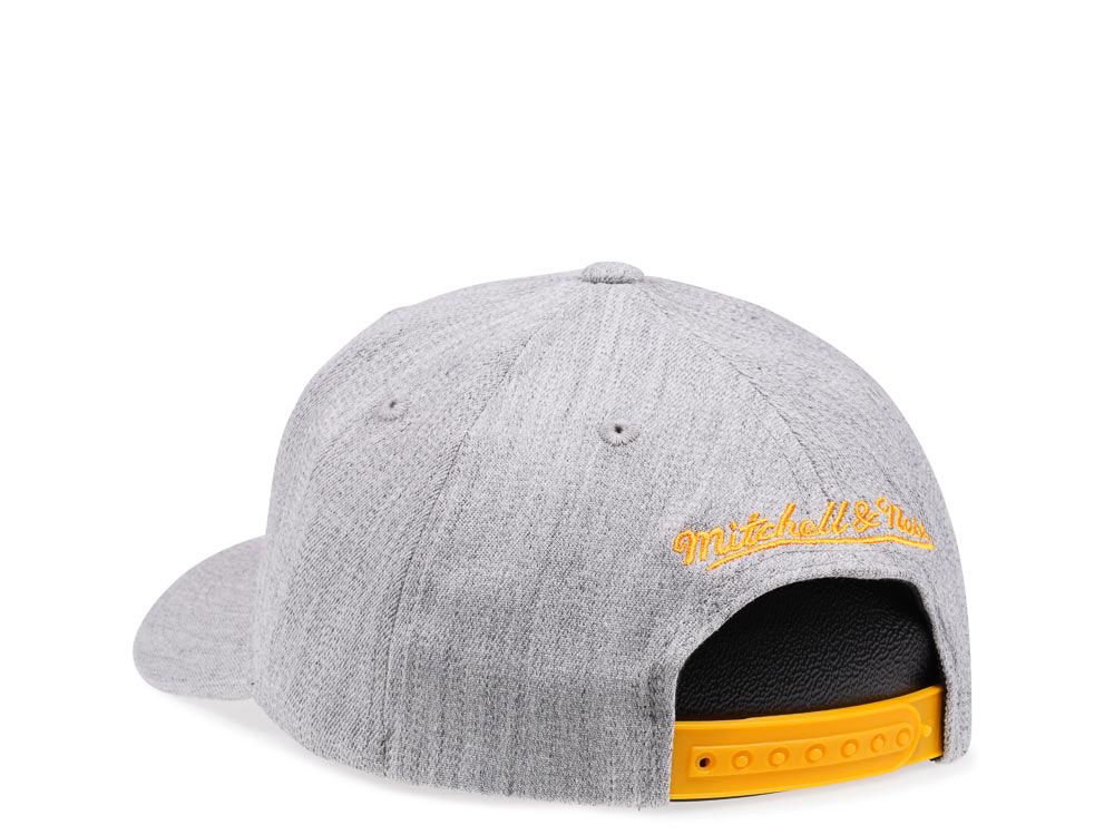 Mitchell & Ness Los Angeles Lakers Heather Red Line Flex Snapback Casquette