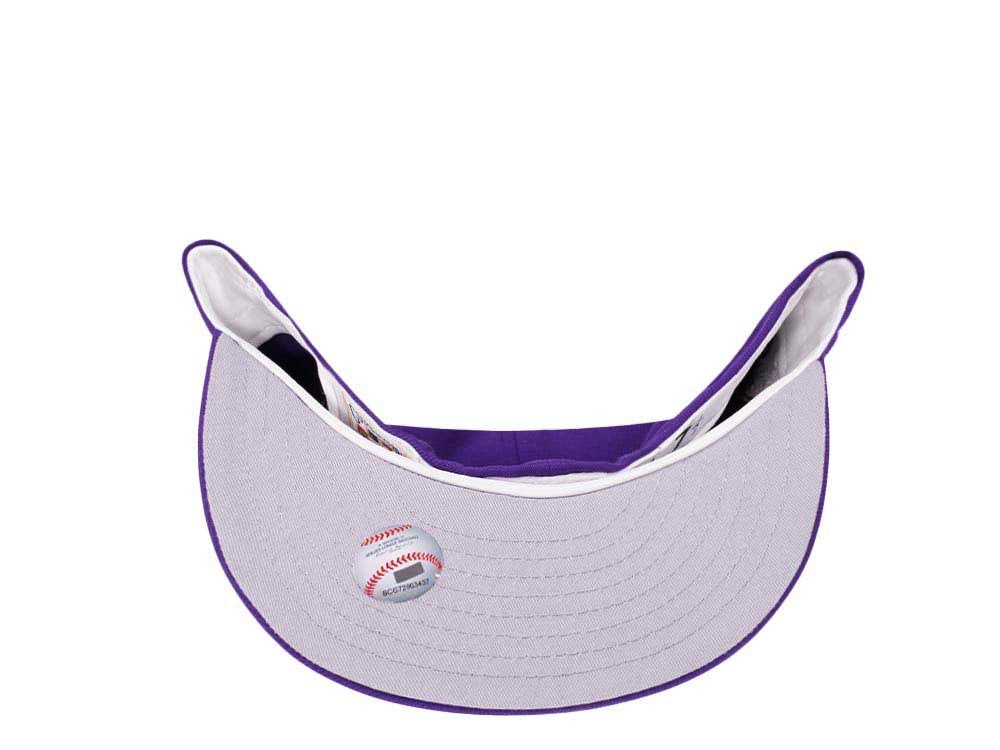 New Era Colorado Rockies 20th Anniversary Purple Edition 59Fifty Fitted Casquette