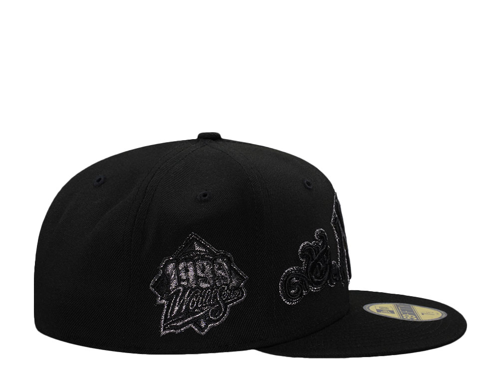New Era New York Yankees World Series 1999 Metallic Black Prime Edition 59Fifty Fitted Casquette