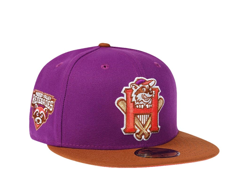 New Era Hudson Valley Renegades Purple Bourbon Two Tone Prime Edition 59Fifty Fitted Casquette