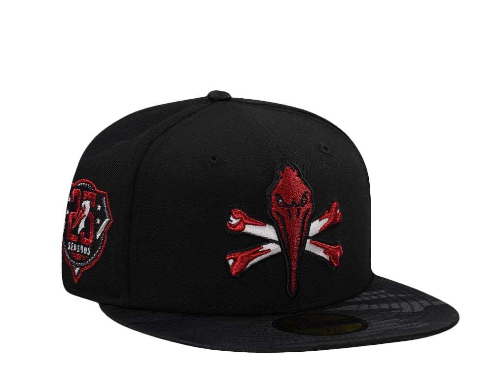 New Era Myrtle Beach Pelicans 25 Seasons Horror Nightcamo Two Tone Edition 59Fifty Fitted Casquette