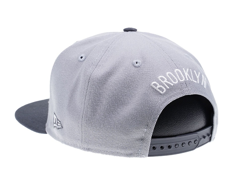 New Era Brooklyn Nets Graphite Heather Edition 9Fifty Snapback Casquette