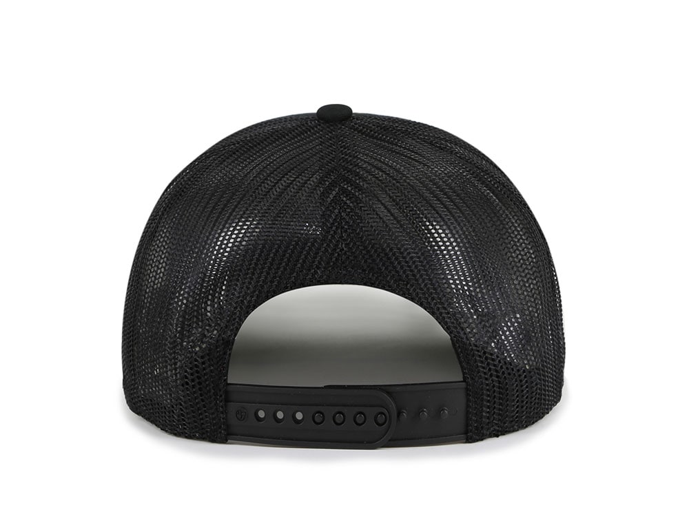 47Brand Anaheim Ducks Black Trucker Hitch Snapback Casquette