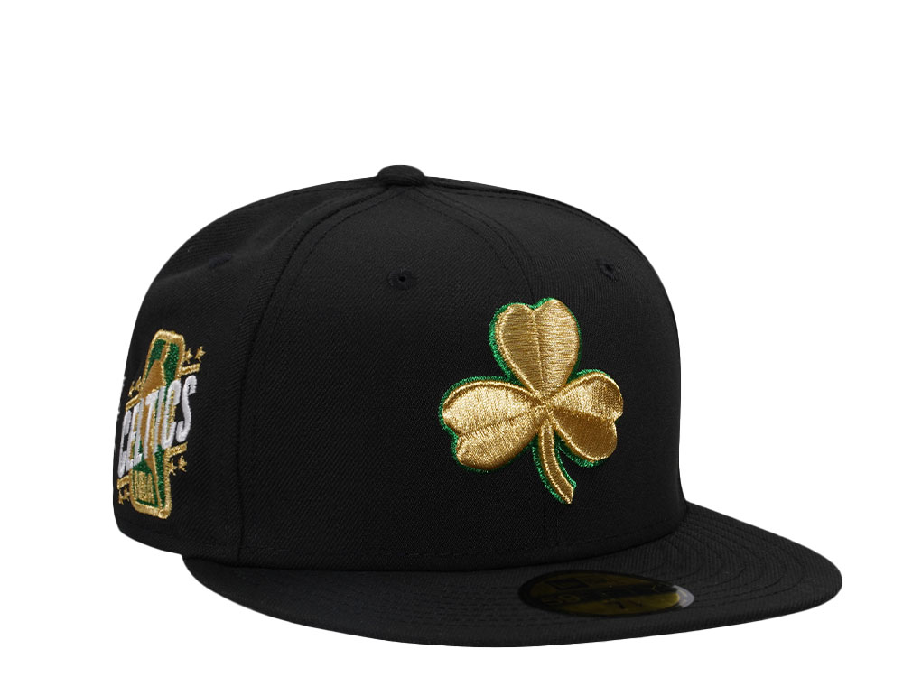 New Era Boston Celtics Golden Shamrock Prime Edition 59Fifty Fitted Casquette