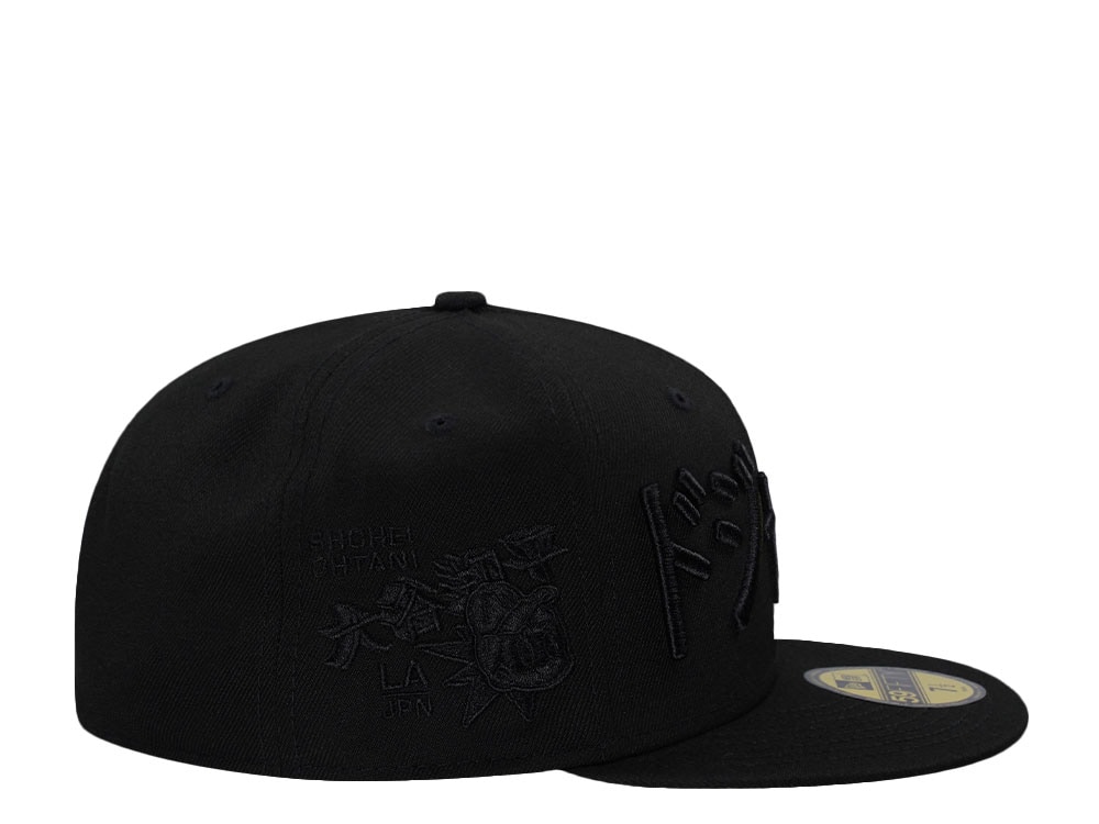 New Era Los Angeles Dodgers Ohtani Blackout Pink Edition 59Fifty Fitted Casquette