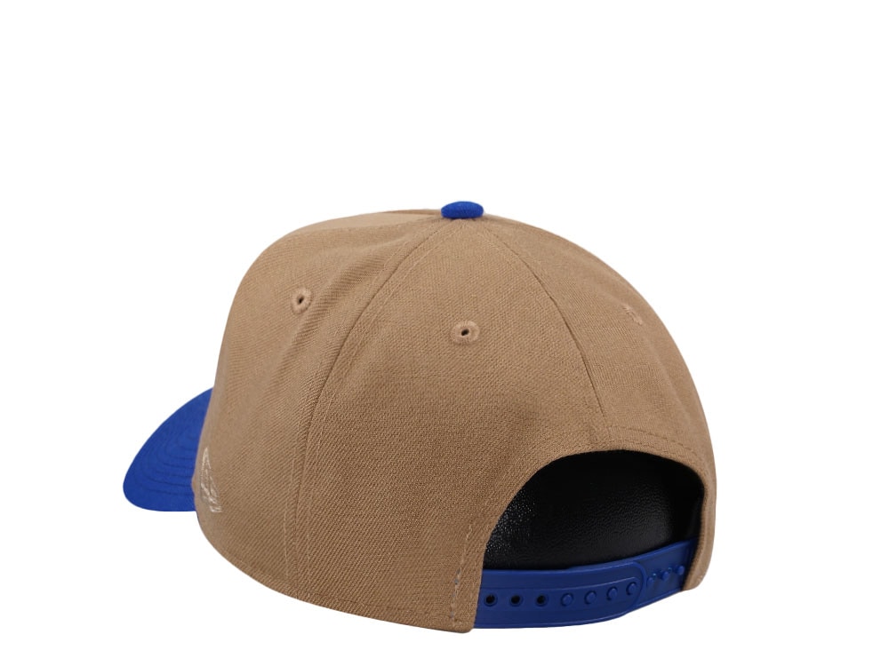 New Era New York Giants Khaki Two Tone Edition 9Forty A Frame Snapback Casquette