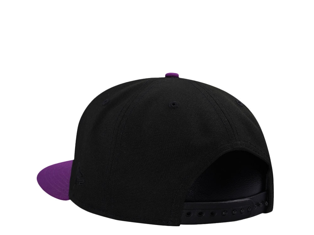 New Era Houston Astros Astrodome Black Sparkling Grape Edition 9Fifty Snapback Casquette