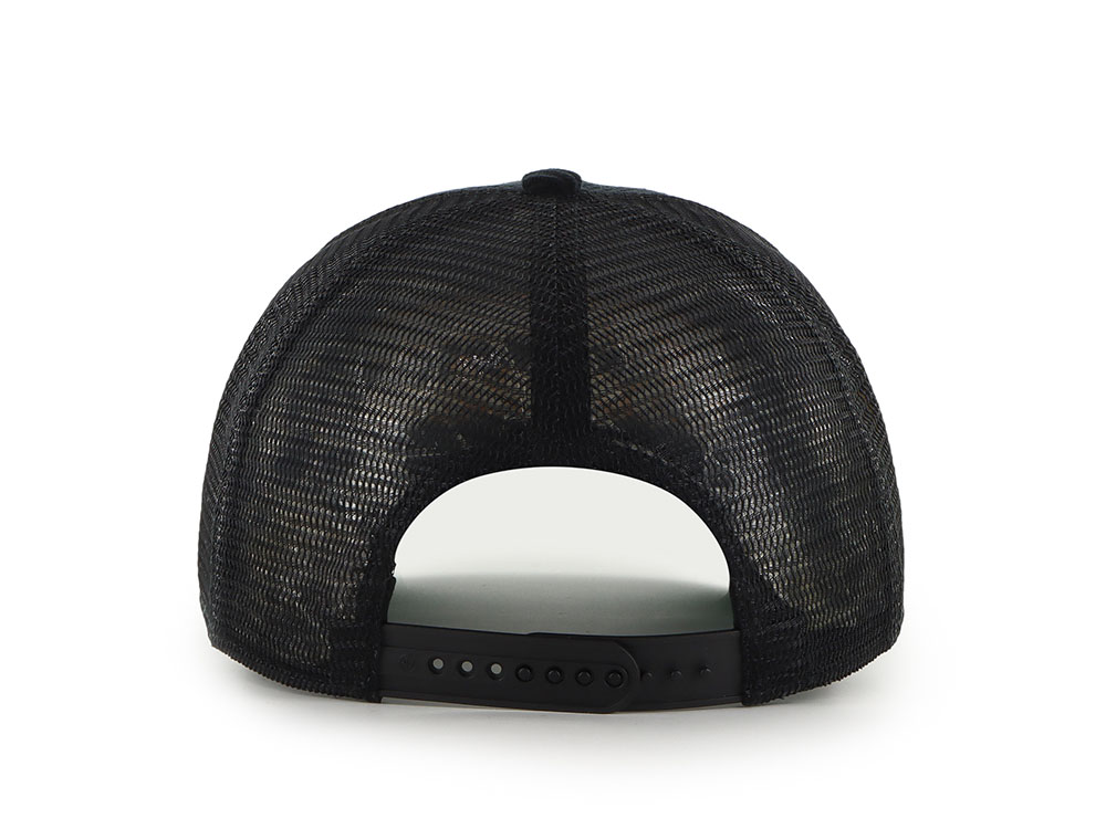 47Brand Boston Bruins Black Double Header Edition Trucker Hitch Snapback Casquette