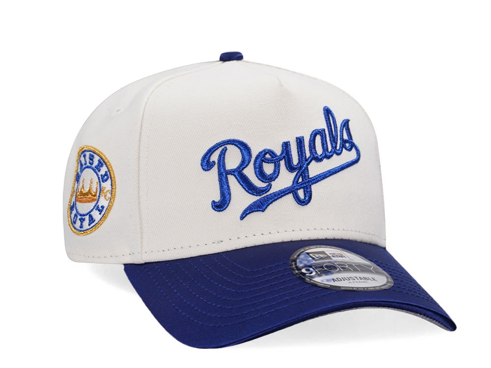 New Era Kansas City Royals Chrome Two Tone Edition 9Forty A Frame Snapback Casquette