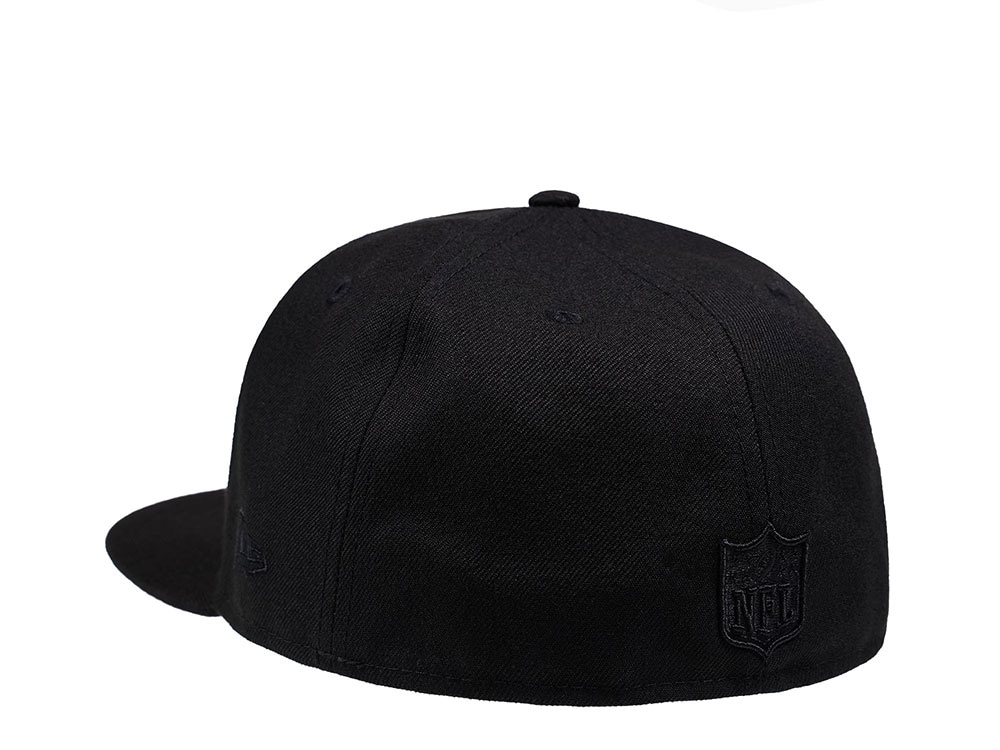 New Era Baltimore Ravens Black on Black Edition 59Fifty Fitted Casquette