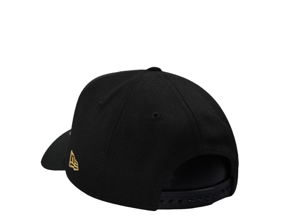 New Era Oakland Athletics World Series 1989 Black Gold 9Forty A Frame Snapback Casquette