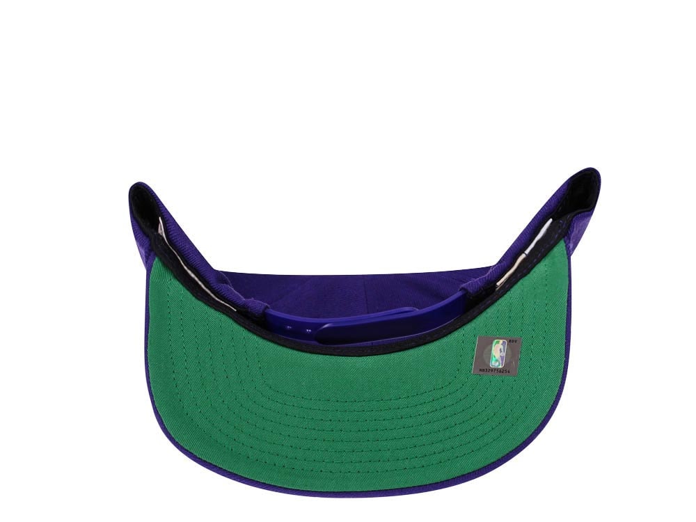 Mitchell & Ness Utah Jazz Hardwood Classics Purple Snapback Casquette