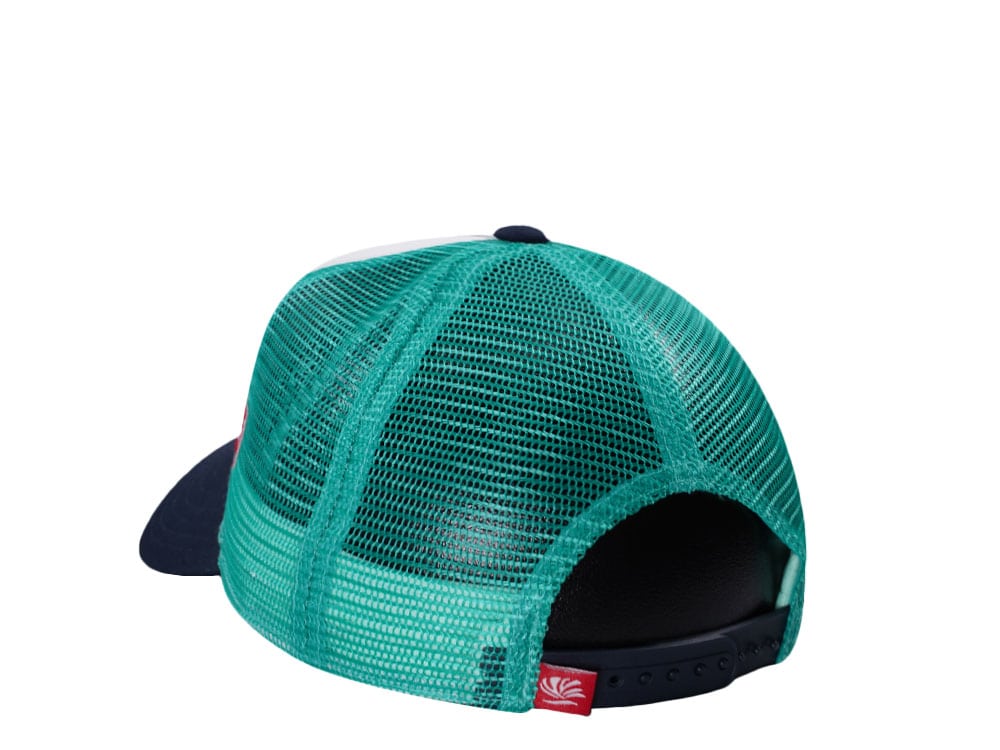 Djinns Suns Up Buns Up Coastal Trucker Snapback Casquette