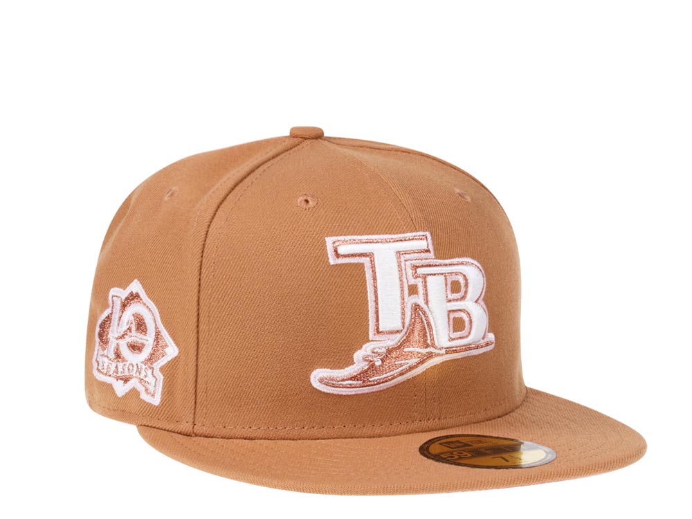 New Era Tampa Bay Rays 10th Season Sweet Gingerbread Edition 59Fifty Fitted Casquette