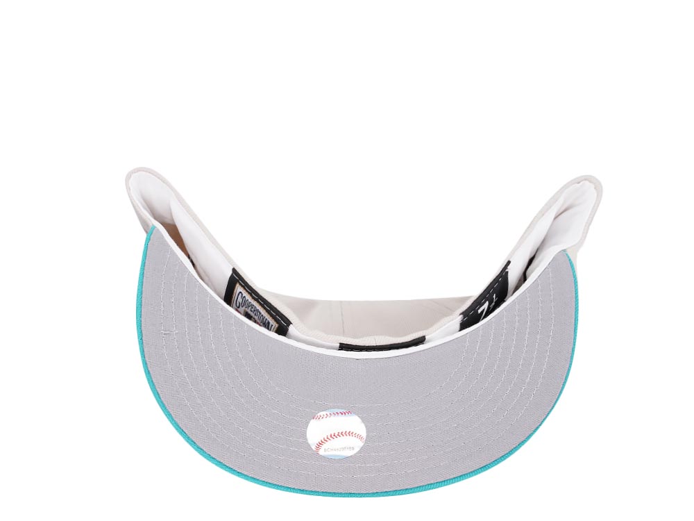 New Era Florida Marlins Inaugural Year 1993 Stone Script Two Tone Prime Edition 59Fifty Fitted Casquette